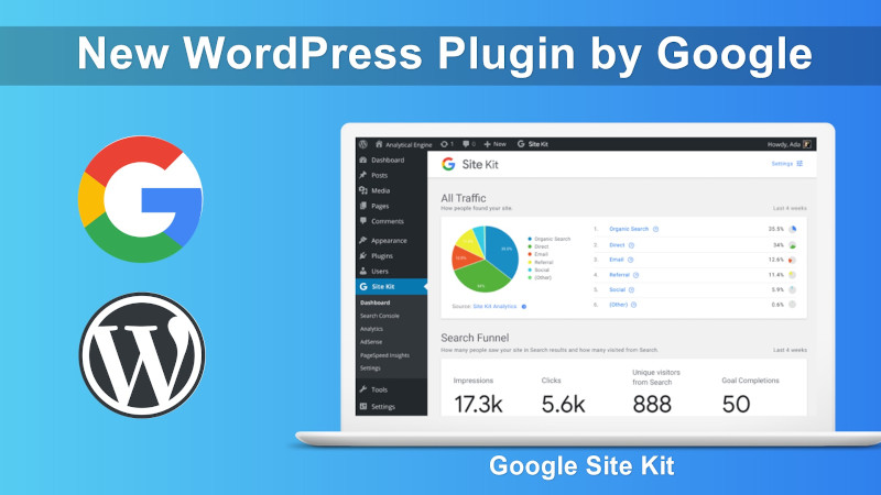 wordpress plugin to work with google webtools